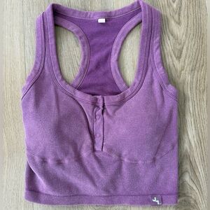 JoyLab Purple Racerback Sports Bra